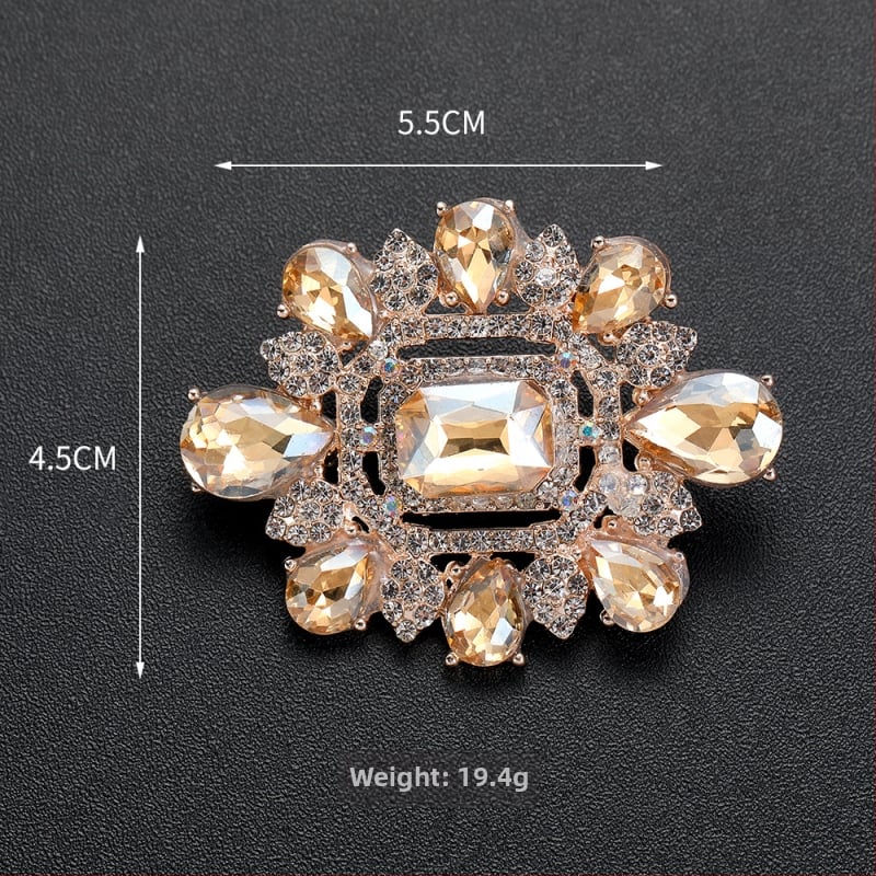 Κράμα ορθογώνια γεωμετρική καρφίτσα με ηλεκτροπλατιωμένο φινίρισμα, ρετρό στυλ αυλής, unisex.