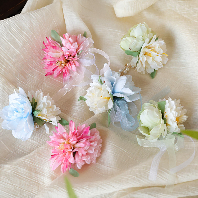 Magnētiska ziedu sprādze Hanfu – sakausējums • rokām darināta • zieda forma • sievišķīgs salds stils • izcelsme: Šandongas provincē