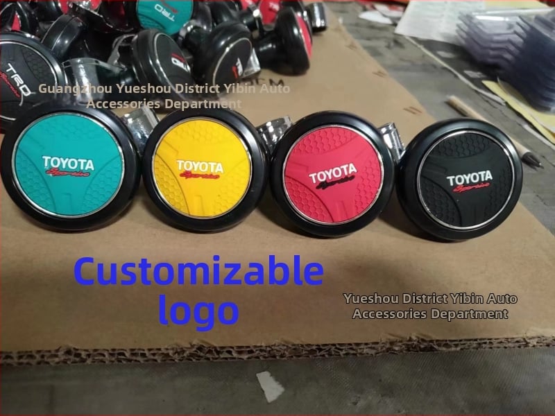 Universalus vairavimo rato pagalbinis įrenginys – HDELF, Silikonas + Metalas, Pritaikymas galimas, Suderinama su visais modeliais, Logotipo spausdinimas