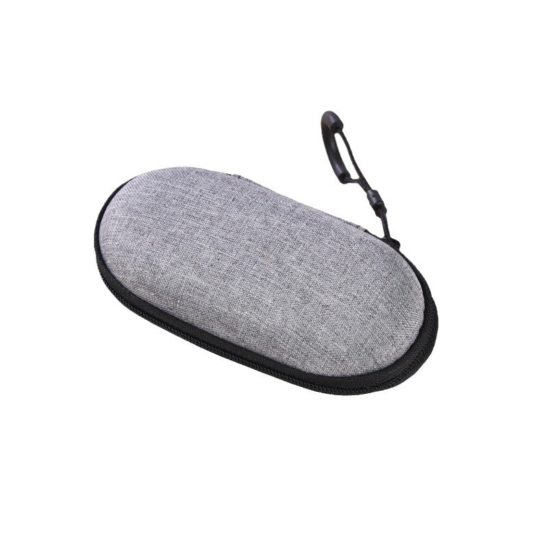 Geantă EVA pentru căști și accesorii, model QY-100023, turnare prin presare termică + cusătură, capacitate 5, pentru căști, cabluri, încărcătoare și hard disk portabil