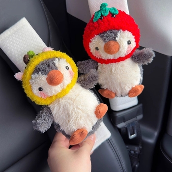 Automobilski jastuk za pojas ramena s motivom malog pingvina, dekorativni dodatak od Happy cat fairy