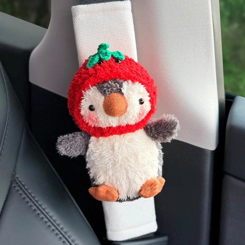 Automobilski jastuk za pojas ramena s motivom malog pingvina, dekorativni dodatak od Happy cat fairy