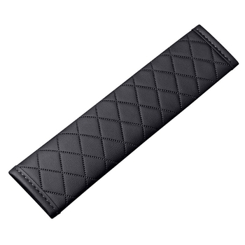 Δερμάτινο προστατευτικό ώμου ζώνης αυτοκινήτου – ανάγλυφος σχεδιασμός, προστασία από ασφυξία, 47 g, εκτυπωμένο λογότυπο