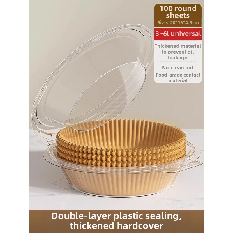 Orkaitės ir oro keptuvės kepimo popierius – aliejaus sugeriamasis, silikono danga, stačiakampis aukštos temperatūros lakštas