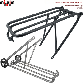 Raft posterioară din aluminiu pentru cărucior pliabil 3Sixty – mi.xim, unisex, roți opționale