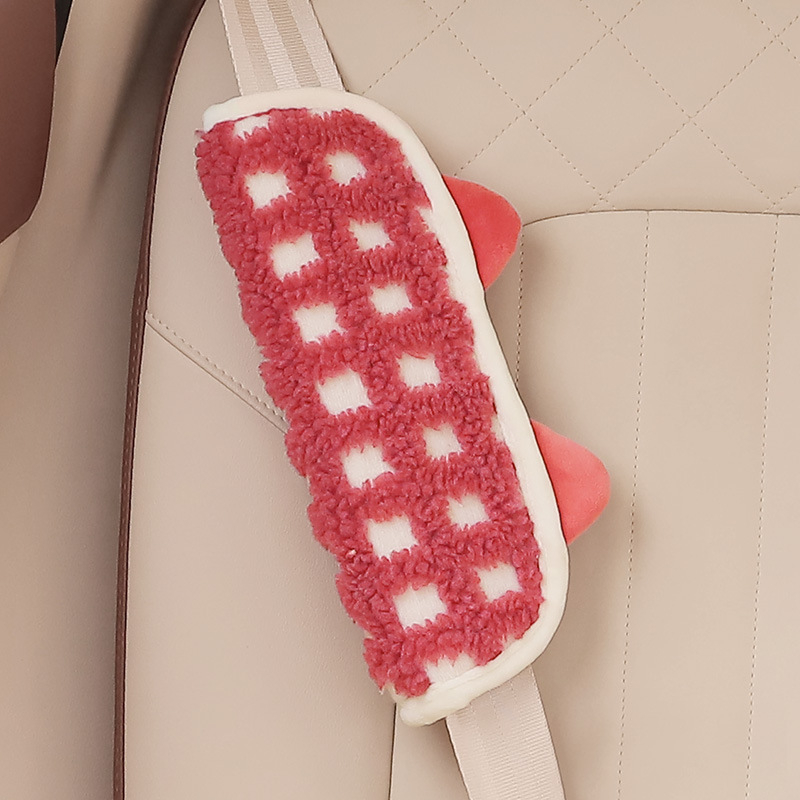 Jastučić za kaišu automobila – pliš, crtani dizajn, 100 g, porijeklo Zhejiang
