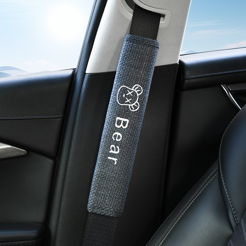 Μαξιλαράκι ζώνης αυτοκινήτου με σχέδιο καρτούν, Πολυεστέρας, εσωτερική διακόσμηση αυτοκινήτου, μάρκα Dden/Durden