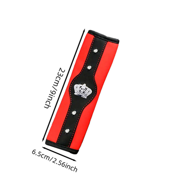 Δερμάτινο προστατευτικό ώμου ζώνης αυτοκινήτου – Διακοσμητικό, Βάρος 40