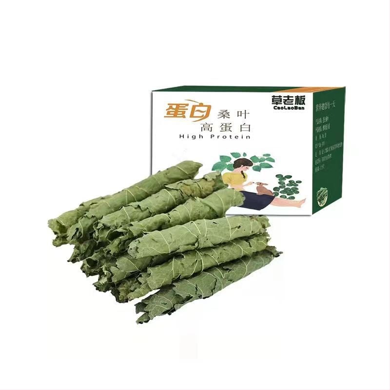 Vlhká strava z lucerny pre dospelé zajce, morčatá a činčily