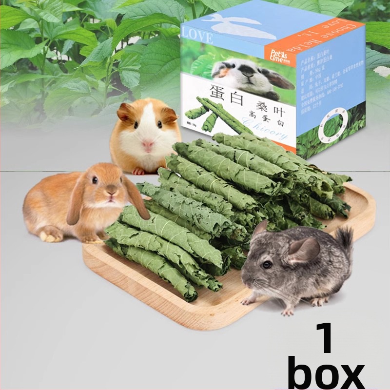 Vlhká strava z lucerny pre dospelé zajce, morčatá a činčily