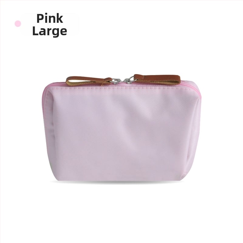 Козметична чанта – урбанистичен минимализъм; полиестер, без подплата; дишаща, водоустойчива и подходяща за съхранение; унисекс