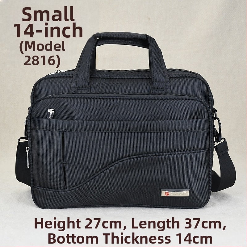 Oxford auduma biznesa portfelis, plecu/krusta soma, 5 rāvējslēdzēja nodalījumi, neilona iekšējā odere, ūdensizturīgs