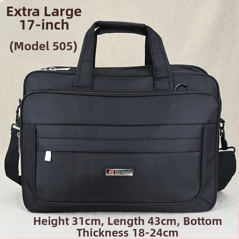 Oxford auduma biznesa portfelis, plecu/krusta soma, 5 rāvējslēdzēja nodalījumi, neilona iekšējā odere, ūdensizturīgs