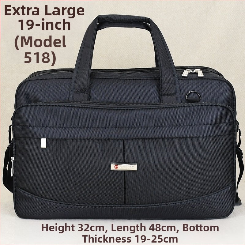 Oxford auduma biznesa portfelis, plecu/krusta soma, 5 rāvējslēdzēja nodalījumi, neilona iekšējā odere, ūdensizturīgs