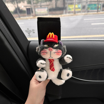 Μαξιλάρι ώμου ζώνης ασφαλείας, σχέδιο με κορίτσι από κινούμενα σχέδια, ελαφρύ 0,1 kg, μάρκα Shuai Hao