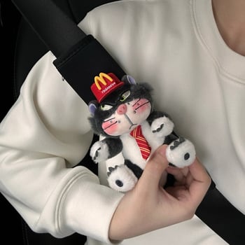 Μαξιλάρι ώμου ζώνης ασφαλείας, σχέδιο με κορίτσι από κινούμενα σχέδια, ελαφρύ 0,1 kg, μάρκα Shuai Hao