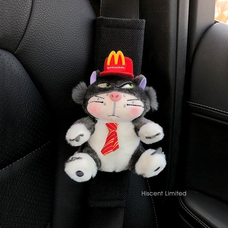 Μαξιλάρι ώμου ζώνης ασφαλείας, σχέδιο με κορίτσι από κινούμενα σχέδια, ελαφρύ 0,1 kg, μάρκα Shuai Hao