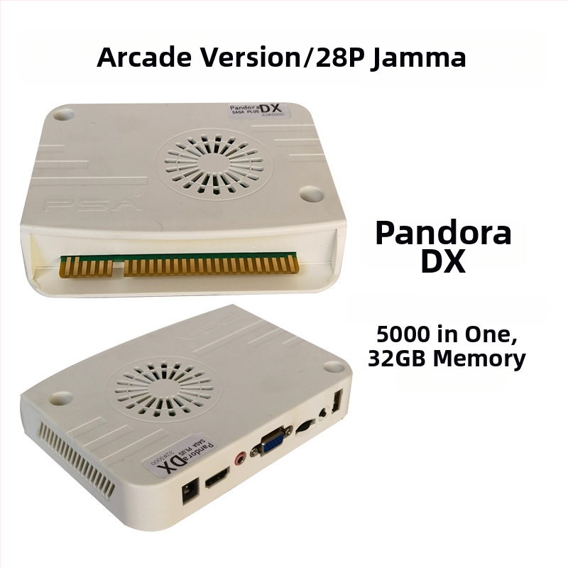 JAMMA arkādes galvenā plate ar Android, 128GB atmiņa, HDMI/USB interfeisi, nostalgisks stils