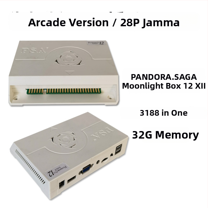 JAMMA arkādes galvenā plate ar Android, 128GB atmiņa, HDMI/USB interfeisi, nostalgisks stils