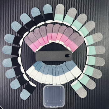 Αξεσουάρ Gaming E‑Sports για τα δάχτυλα, βελούδινη αίσθηση, αντιολισθητικά και αντιιδρωτικά, καθαριστικό οθόνης, σετ πούδρας για κινητά παιχνίδια