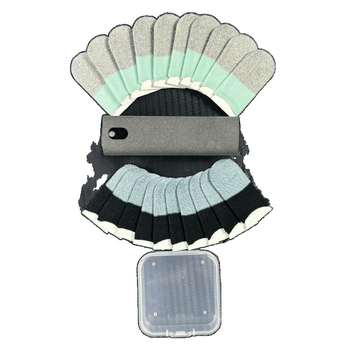 Αξεσουάρ Gaming E‑Sports για τα δάχτυλα, βελούδινη αίσθηση, αντιολισθητικά και αντιιδρωτικά, καθαριστικό οθόνης, σετ πούδρας για κινητά παιχνίδια