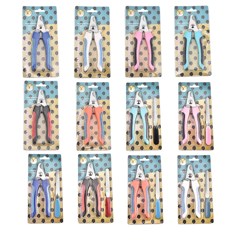 Clește pentru unghii de câine cu pila – set, produs intern, fără marcă privată