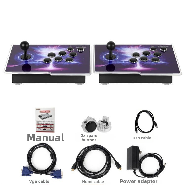 Nostalgiska televīzijas spēļu konsole diviem spēlētājiem ar oriģinālo programmatūru, 16GB atmiņa, bezvadu un vada kontrolleri, modelis SST01