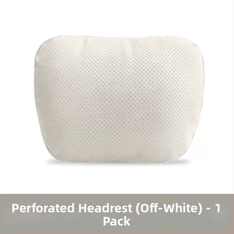 Automobiļu galvas balsts un jostas spilvens — velūra materiāls, dabisko šķiedru pildījums, universāla automašīnu saderība, pielāgojams, vissezonu lietošanai