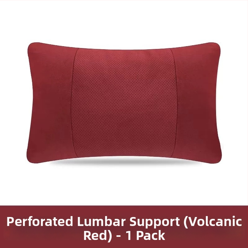 Automobiļu galvas balsts un jostas spilvens — velūra materiāls, dabisko šķiedru pildījums, universāla automašīnu saderība, pielāgojams, vissezonu lietošanai