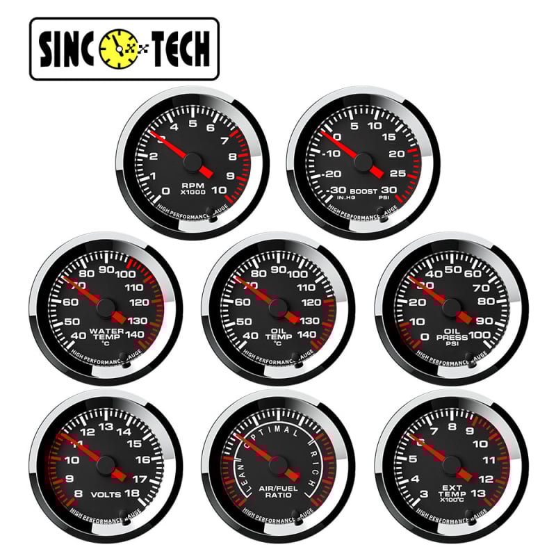 LED autó műszerfal kijelző IS504 – SINCO TECH ABS 12V