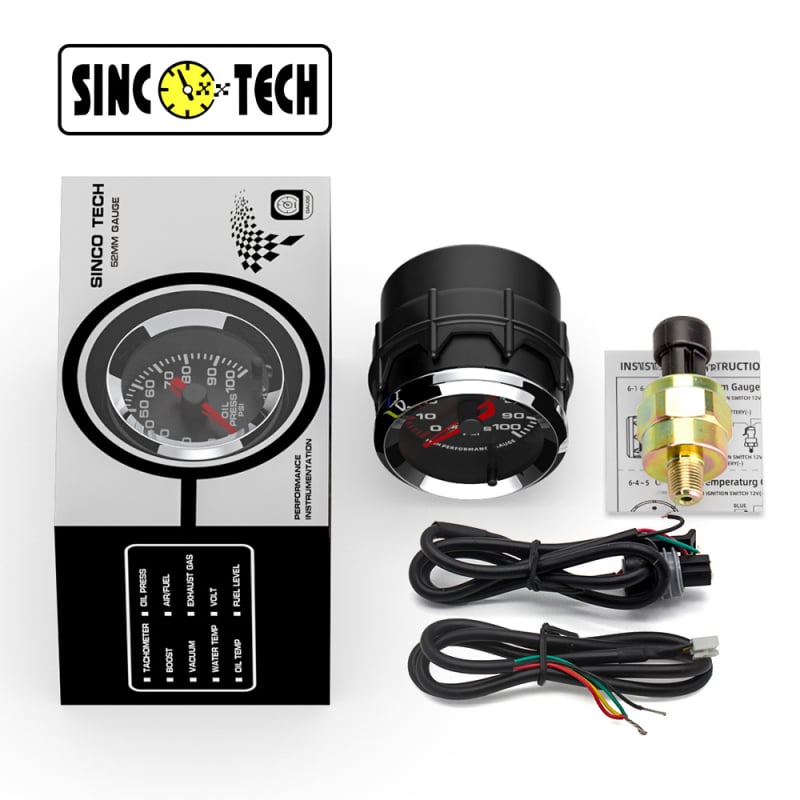 Instrument de bord auto cu afișaj LED IS504 – SINCO TECH ABS 12V