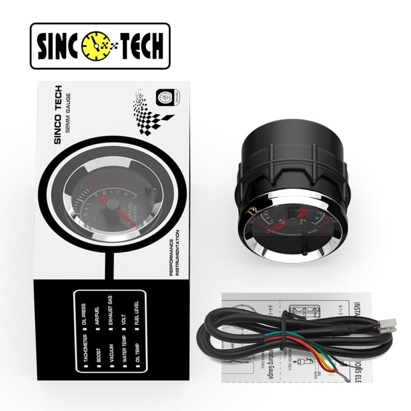 Instrument de bord auto cu afișaj LED IS504 – SINCO TECH ABS 12V