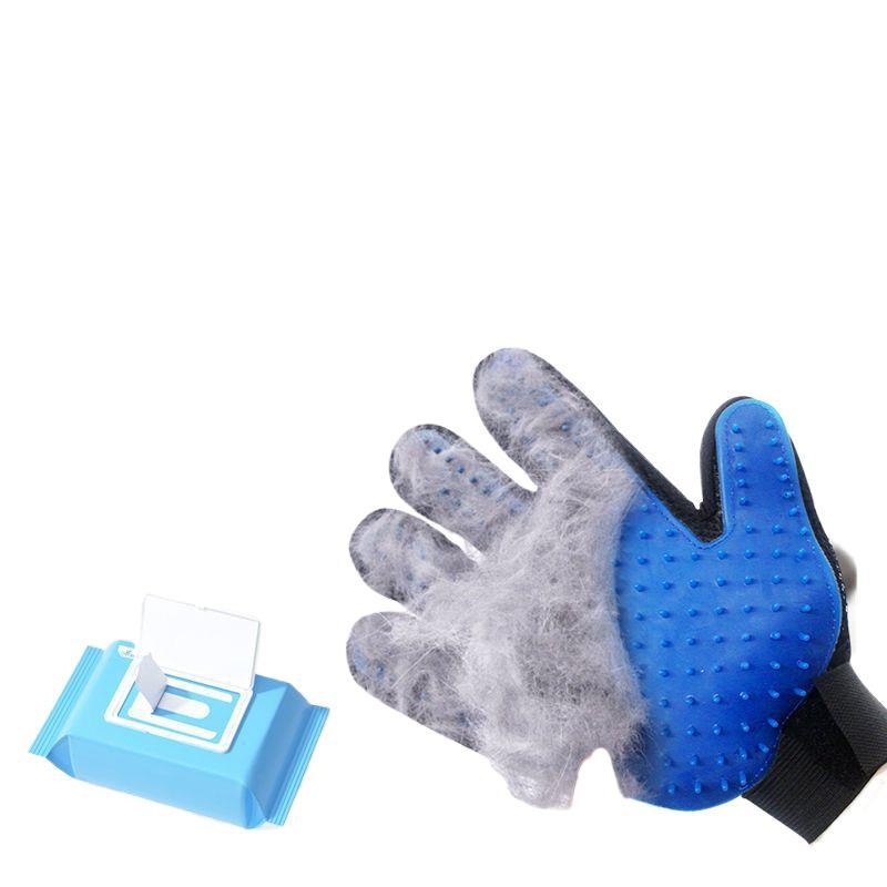 Mănușă de îngrijire pentru pisici, eliminare păr liber, pieptene anti-mușcare pentru pisici, perie de îngrijire