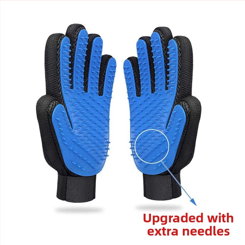 Mănușă de îngrijire pentru pisici, eliminare păr liber, pieptene anti-mușcare pentru pisici, perie de îngrijire