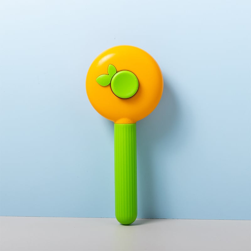 Pieptene pentru masajul animalelor de companie, descurcător cu auto-curățare, universal pentru pisici și câini, material plastic, eliminarea părului cu un singur clic