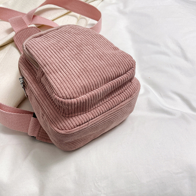 Notelli Corduroy Crossbody Waist Bag, Geantă talie crossbody din corduroy, ușoară, cu fermoar, buzunar intern pentru telefon și căptușeală din poliester, strat interior