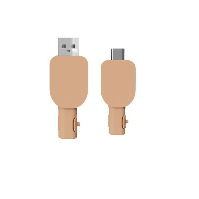 Universālais silikona aizsargs uzlādes kabelim, saderīgs ar Vivo/Xiaomi/Oppo/Huawei – izturīgs pret lūzumiem, vienkāršs vērpšanas dizains