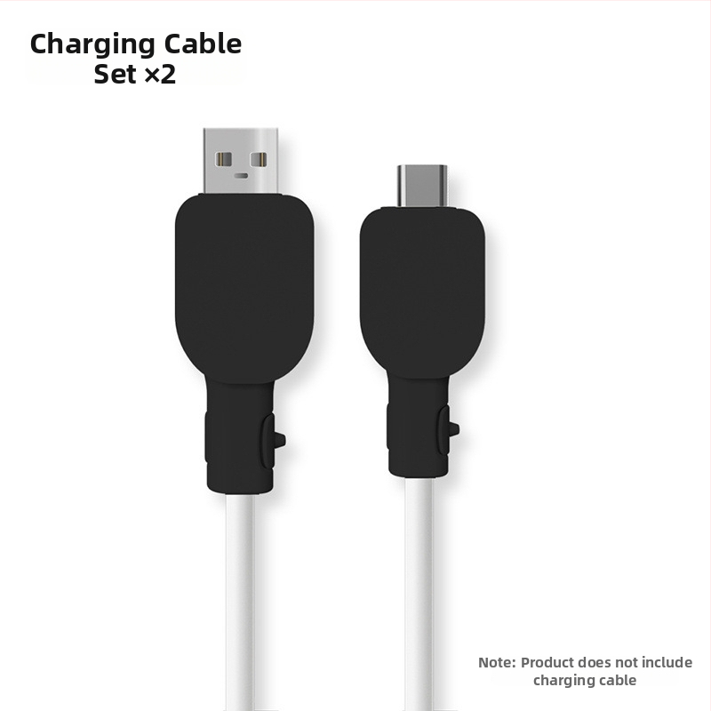 Universālais silikona aizsargs uzlādes kabelim, saderīgs ar Vivo/Xiaomi/Oppo/Huawei – izturīgs pret lūzumiem, vienkāršs vērpšanas dizains