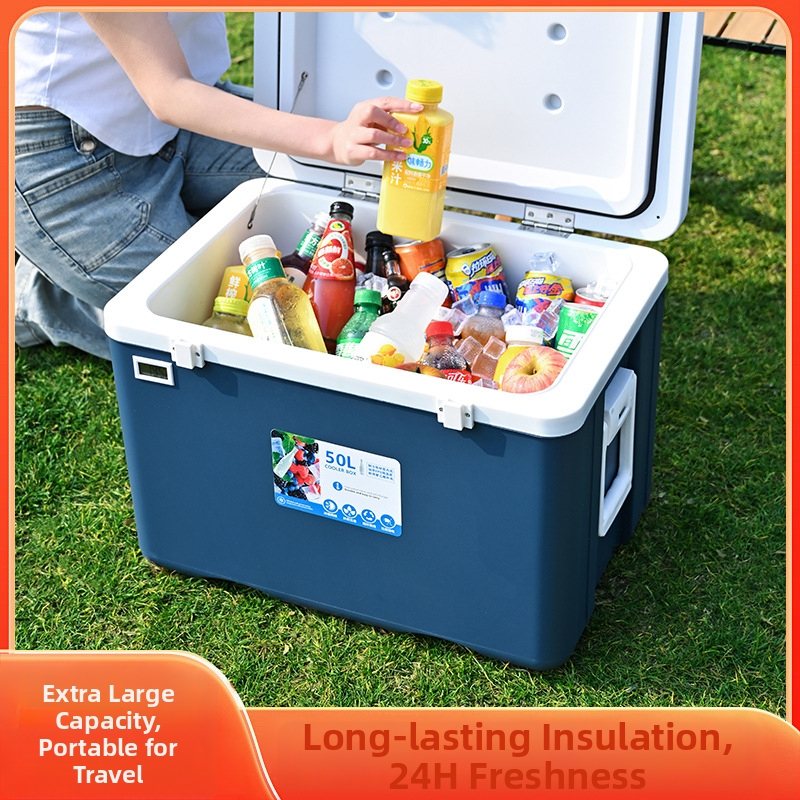 Portatīvs izolēts uzglabāšanas konteiners automašīnai un ārpus telpām — pārtikas saglabāšana, PP materiāls, 2024. gada pavasaris