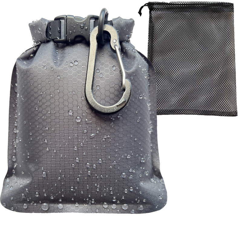 Changfu CF1202 geantă cilindrică de călătorie din nailon, impermeabilă și anti-picurare, organizator pentru produse de igienă