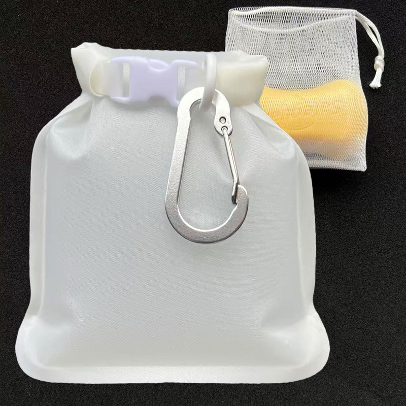 Changfu CF1202 geantă cilindrică de călătorie din nailon, impermeabilă și anti-picurare, organizator pentru produse de igienă