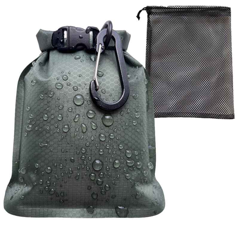 Changfu CF1202 geantă cilindrică de călătorie din nailon, impermeabilă și anti-picurare, organizator pentru produse de igienă