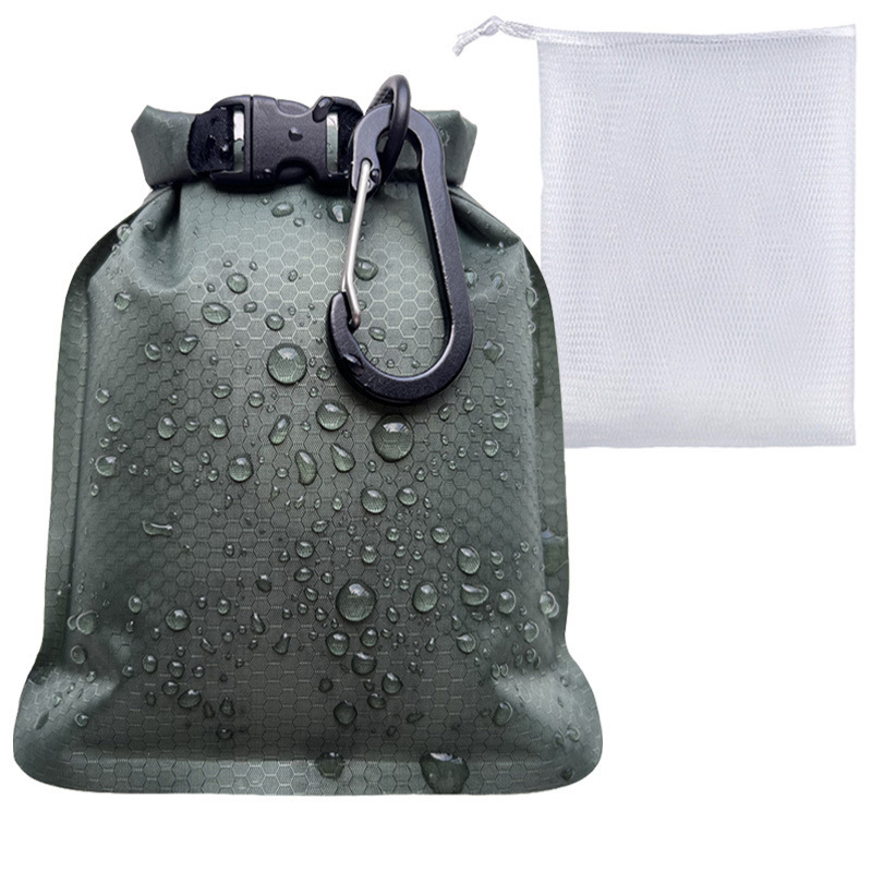 Changfu CF1202 geantă cilindrică de călătorie din nailon, impermeabilă și anti-picurare, organizator pentru produse de igienă