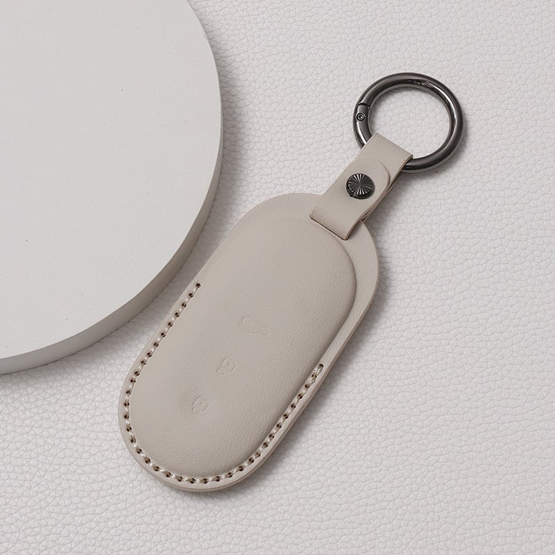 Калъф за ключ за AITO Huawei Qijie M9/M7/M5 — пълно покритие, кожен защитен корпус и ключодържател