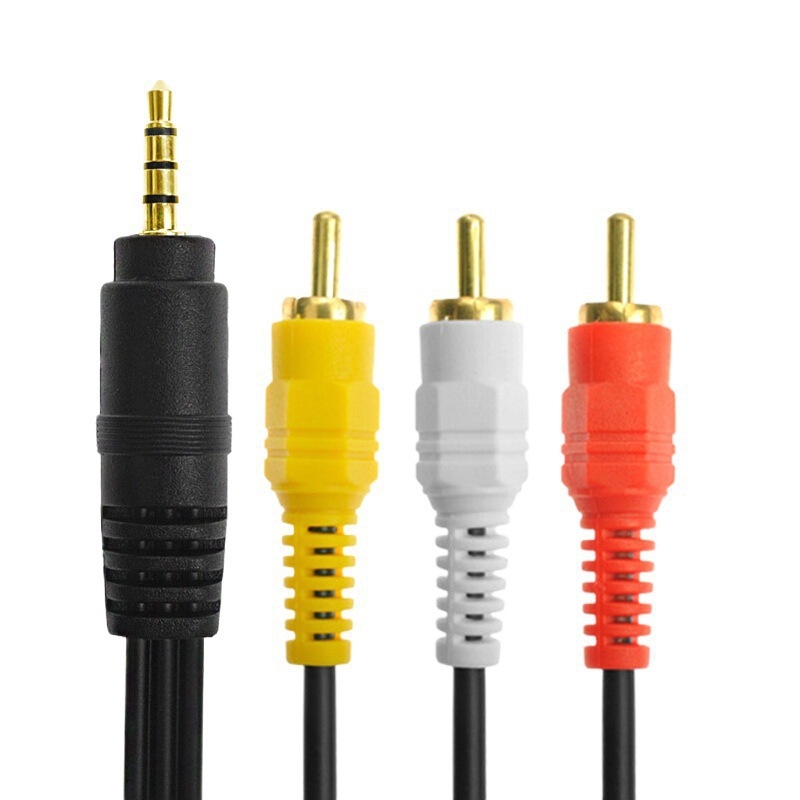 Audio kabel 3,5 mm na 3 RCA Lotus za digitalne uređaje