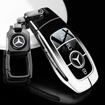 Mercedes-Benz kulcsvédő tok C260L/E300L/GLC/A200L/GLB – cinkötvözet anyag, prémium stílus