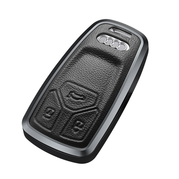 Audi aluminijski držač ključeva – poslovni stil, kompatibilan s A4L, Q5L, Q7, A4, A5