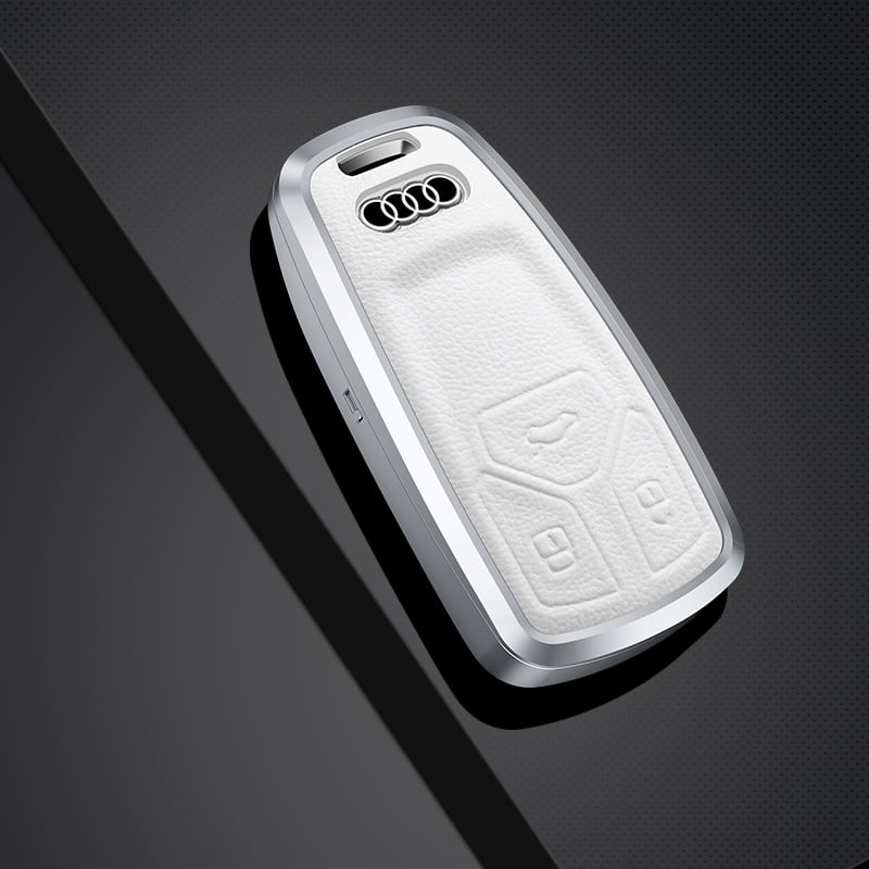 Audi aluminijski držač ključeva – poslovni stil, kompatibilan s A4L, Q5L, Q7, A4, A5