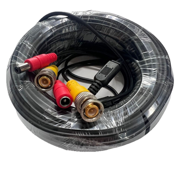 Kabl za kameru: koaksijalno napajanje i video, 2-u-1, BNC+DC konektori, PVC kućište, nadzor kabel