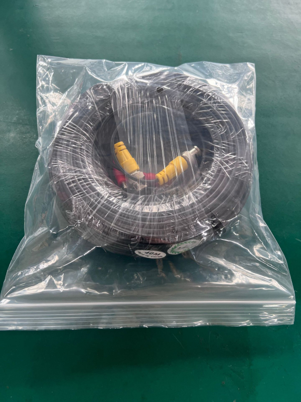 Kabl za kameru: koaksijalno napajanje i video, 2-u-1, BNC+DC konektori, PVC kućište, nadzor kabel